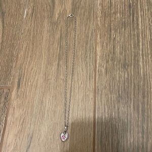 🧡 unicorn heart necklace